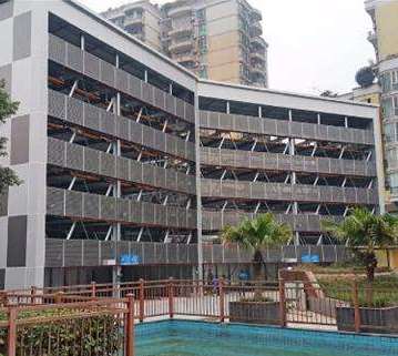 鋼結構立體車庫車位單元分析 鋼結構立體車庫車位單元分析